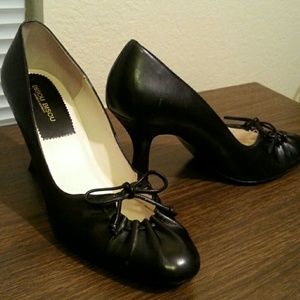 Please bundle!! Bisou Bisou black 3.5 in. heels.